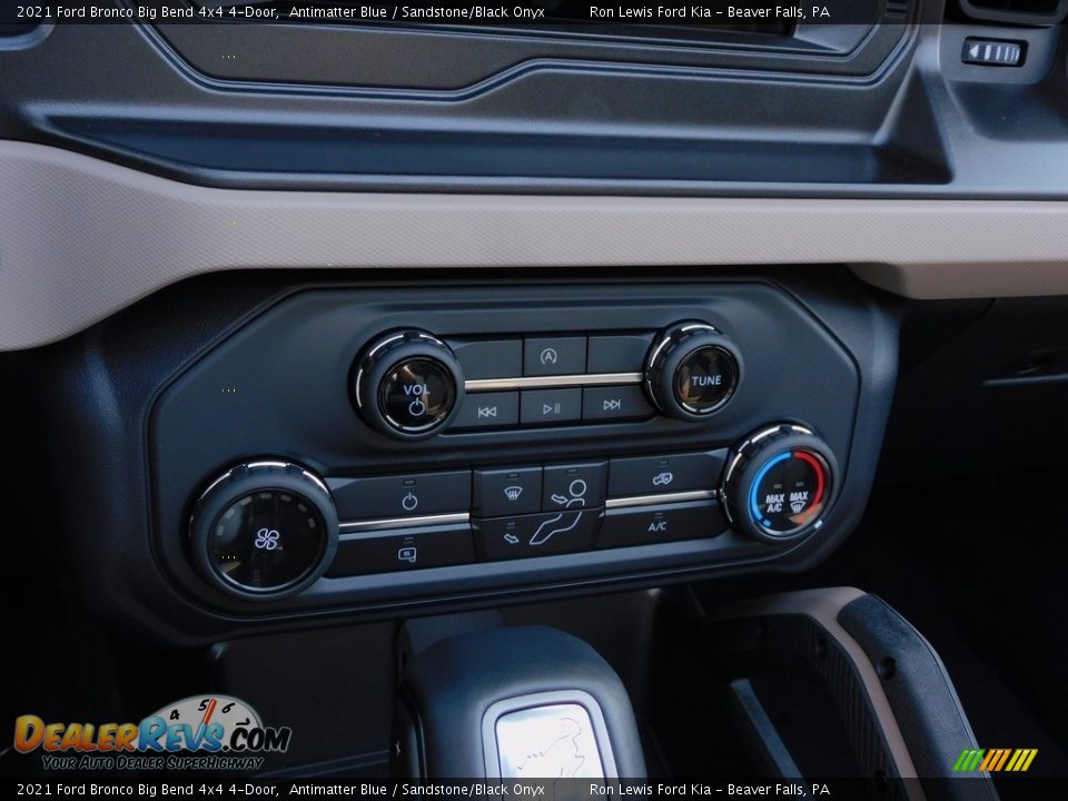 2021 Ford Bronco Big Bend 4x4 4-Door Antimatter Blue / Sandstone/Black Onyx Photo #16