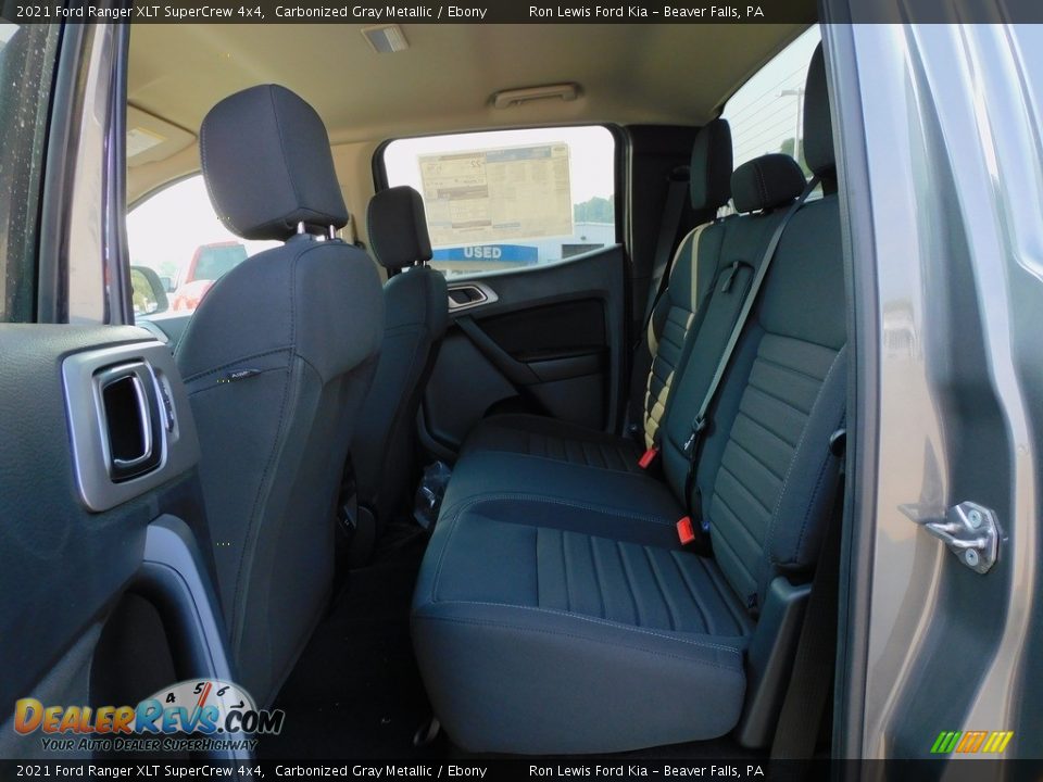 Rear Seat of 2021 Ford Ranger XLT SuperCrew 4x4 Photo #12
