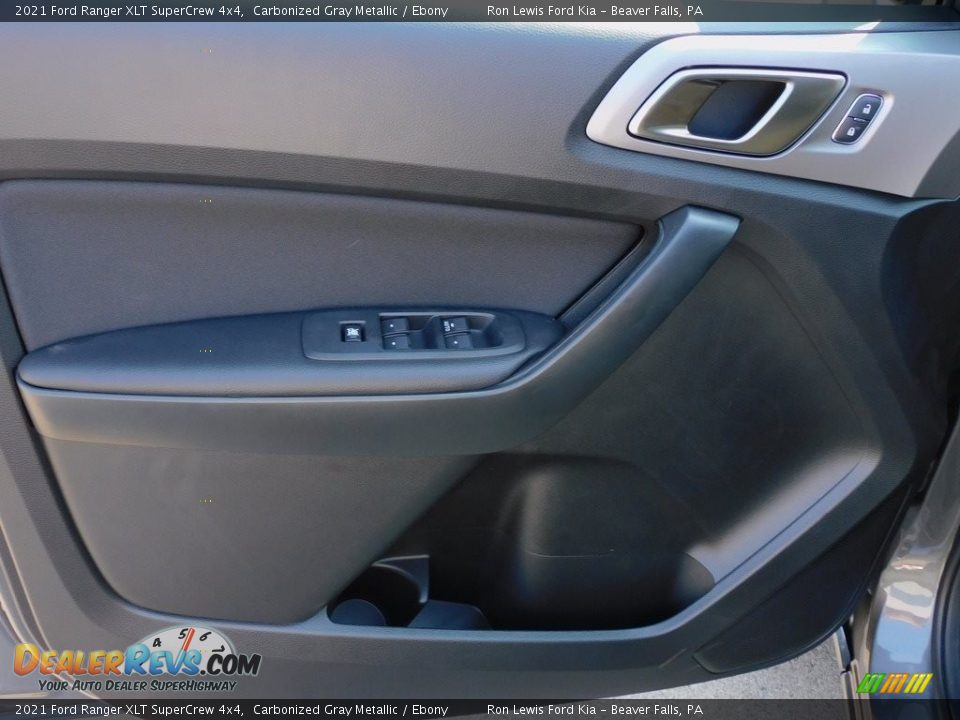 2021 Ford Ranger XLT SuperCrew 4x4 Carbonized Gray Metallic / Ebony Photo #14