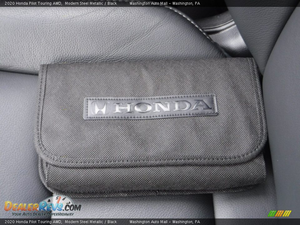 2020 Honda Pilot Touring AWD Modern Steel Metallic / Black Photo #36