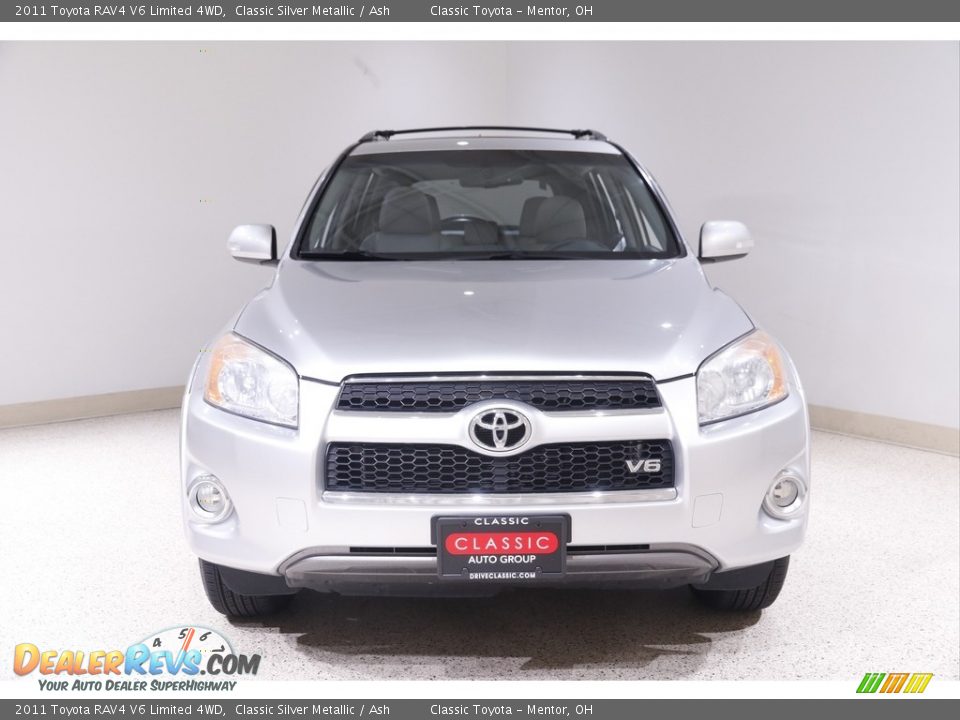 2011 Toyota RAV4 V6 Limited 4WD Classic Silver Metallic / Ash Photo #2
