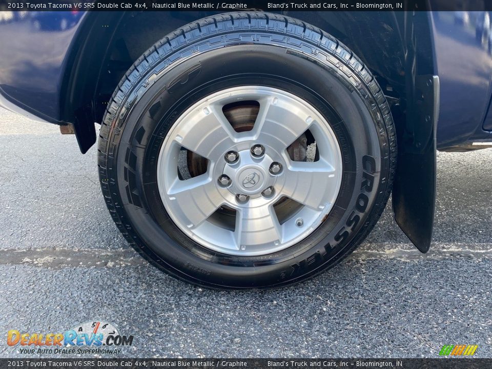 2013 Toyota Tacoma V6 SR5 Double Cab 4x4 Nautical Blue Metallic / Graphite Photo #36