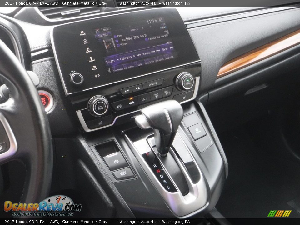 2017 Honda CR-V EX-L AWD Gunmetal Metallic / Gray Photo #19