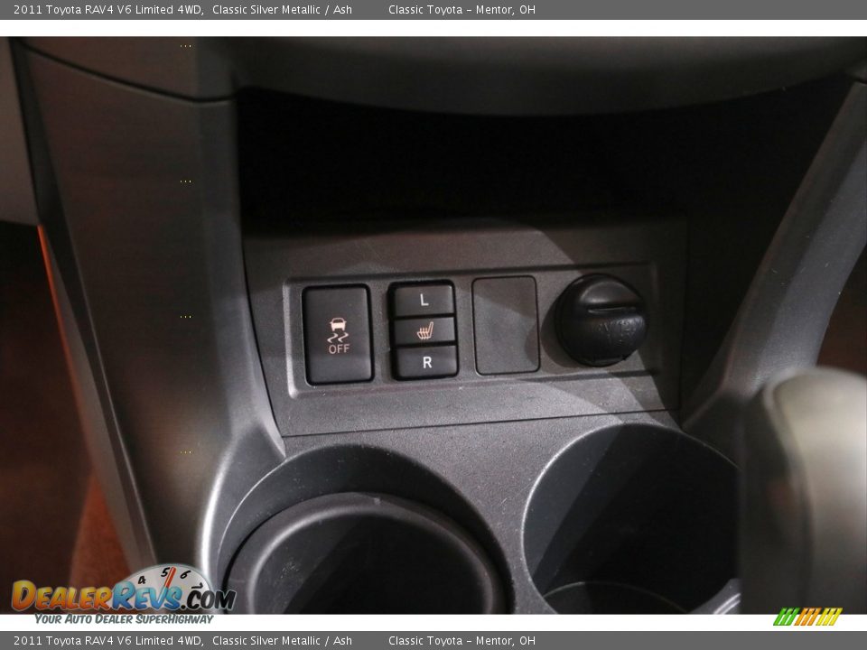 2011 Toyota RAV4 V6 Limited 4WD Classic Silver Metallic / Ash Photo #11