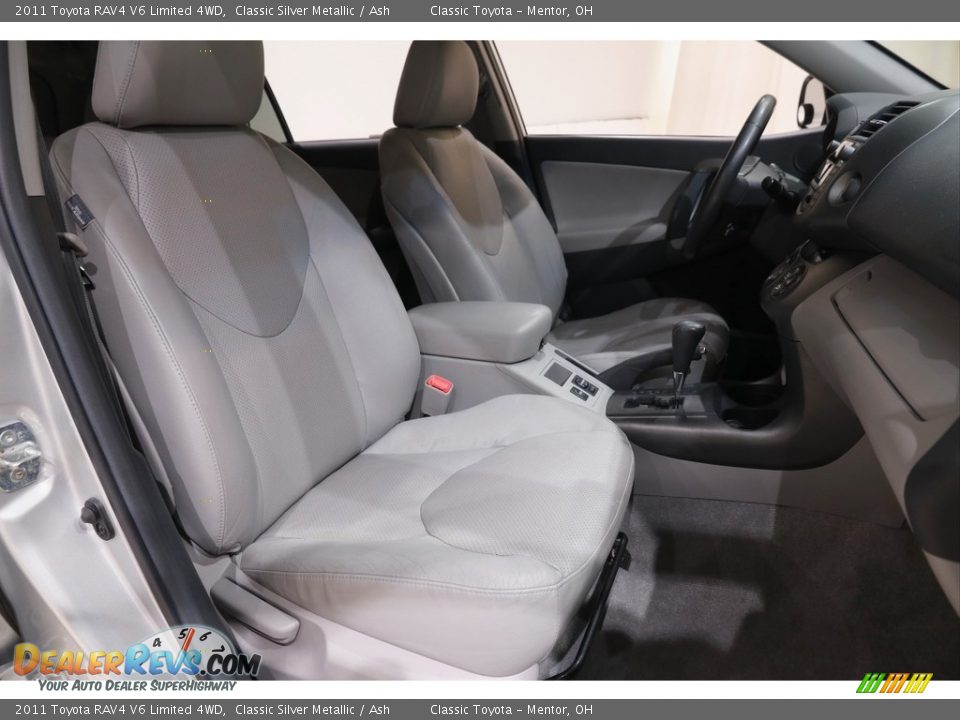 2011 Toyota RAV4 V6 Limited 4WD Classic Silver Metallic / Ash Photo #12