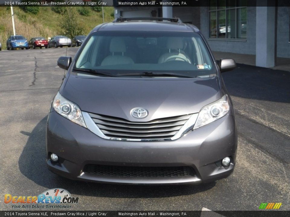 2014 Toyota Sienna XLE Predawn Gray Mica / Light Gray Photo #4