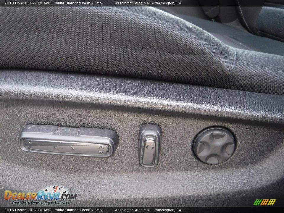 2018 Honda CR-V EX AWD White Diamond Pearl / Ivory Photo #15