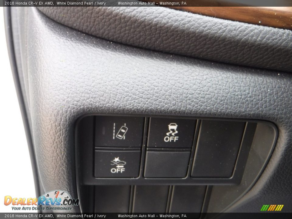 2018 Honda CR-V EX AWD White Diamond Pearl / Ivory Photo #16