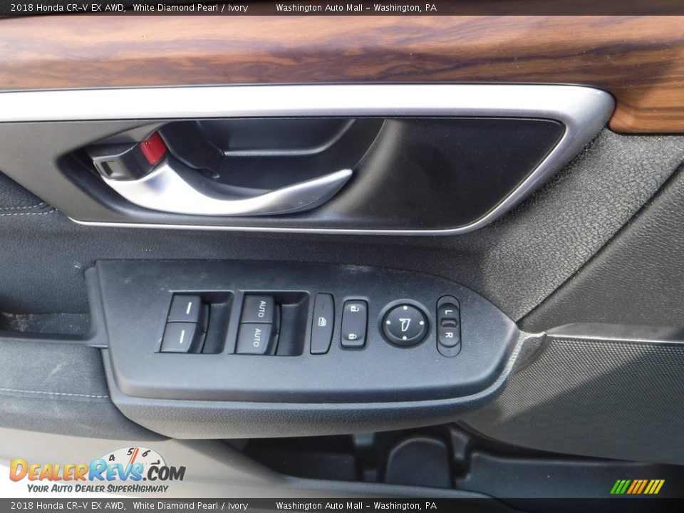 2018 Honda CR-V EX AWD White Diamond Pearl / Ivory Photo #17
