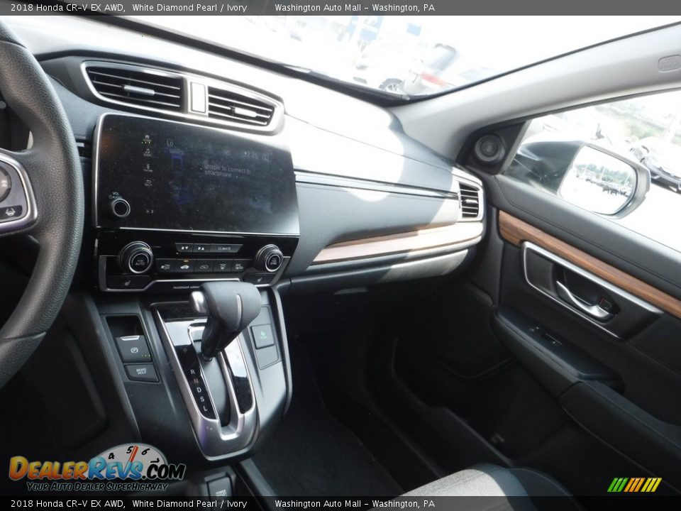 2018 Honda CR-V EX AWD White Diamond Pearl / Ivory Photo #18