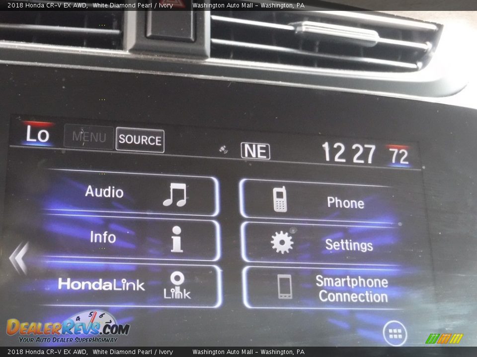 2018 Honda CR-V EX AWD White Diamond Pearl / Ivory Photo #19