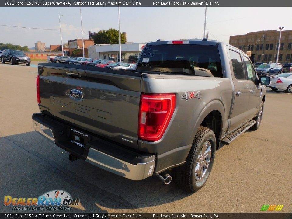 2021 Ford F150 XLT SuperCrew 4x4 Carbonized Gray / Medium Dark Slate Photo #2