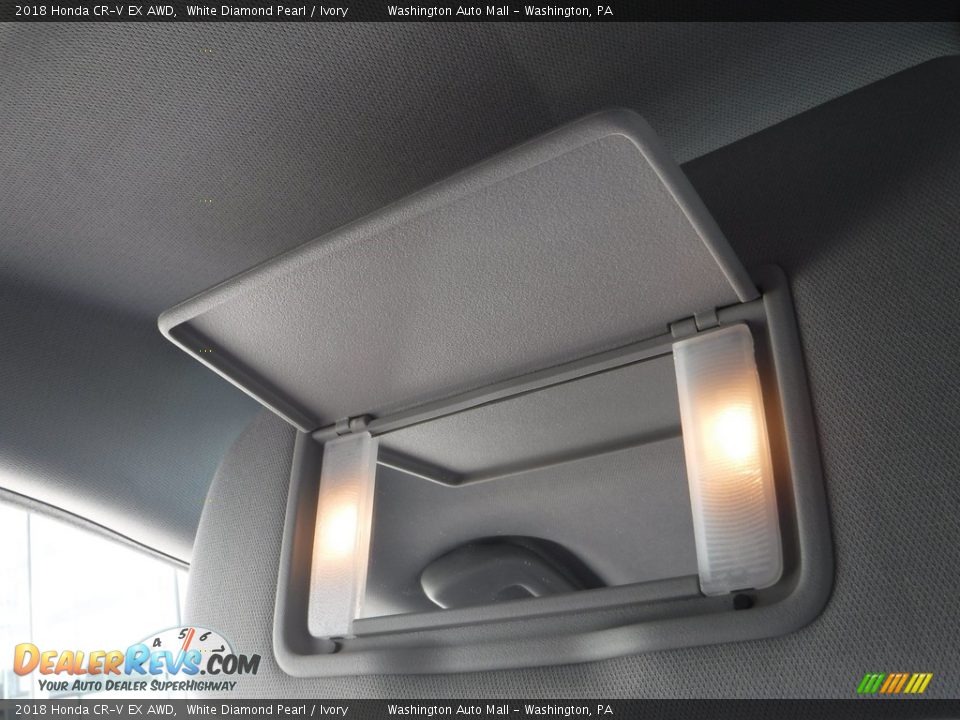 2018 Honda CR-V EX AWD White Diamond Pearl / Ivory Photo #26