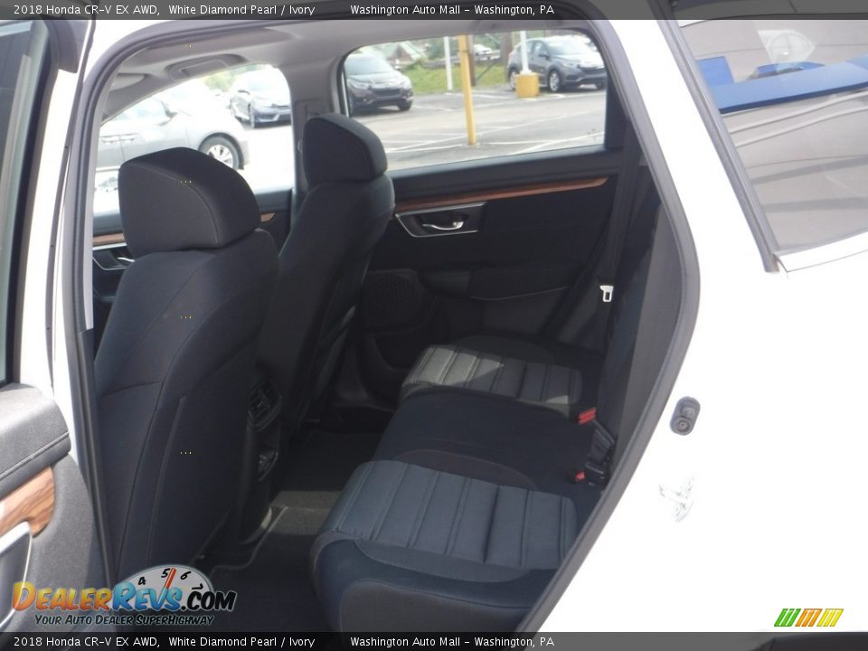 2018 Honda CR-V EX AWD White Diamond Pearl / Ivory Photo #27