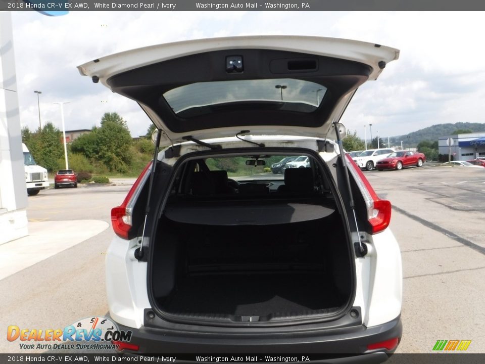 2018 Honda CR-V EX AWD White Diamond Pearl / Ivory Photo #28