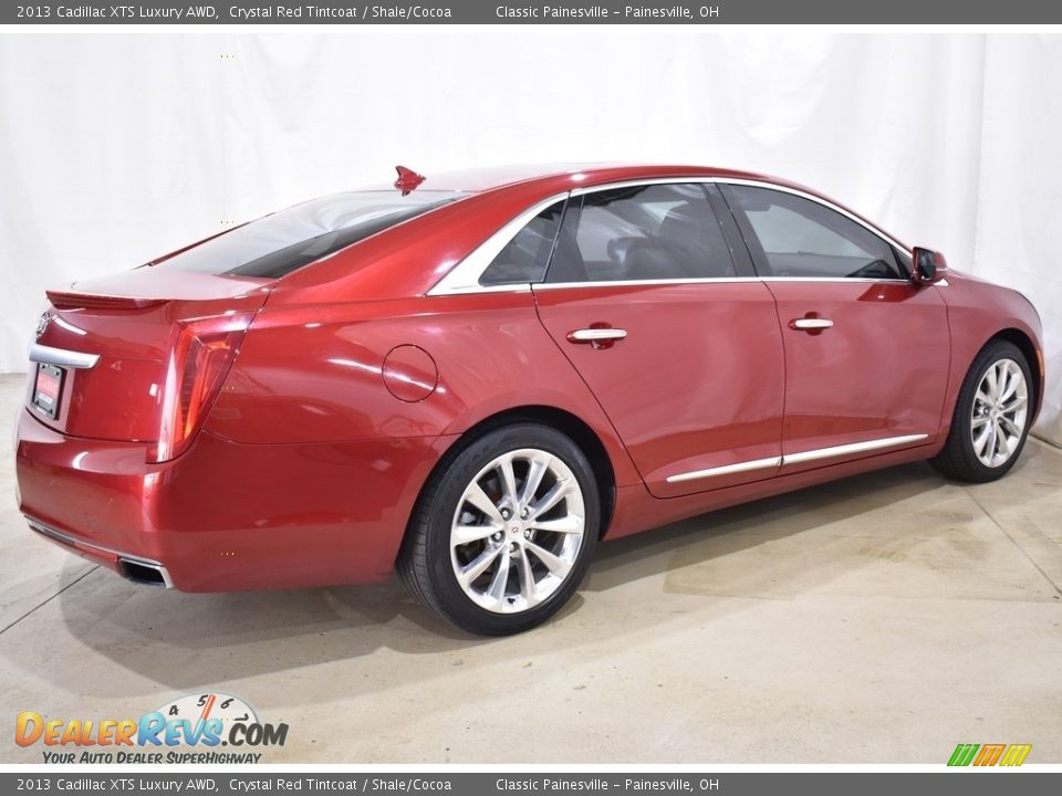 2013 Cadillac XTS Luxury AWD Crystal Red Tintcoat / Shale/Cocoa Photo #2