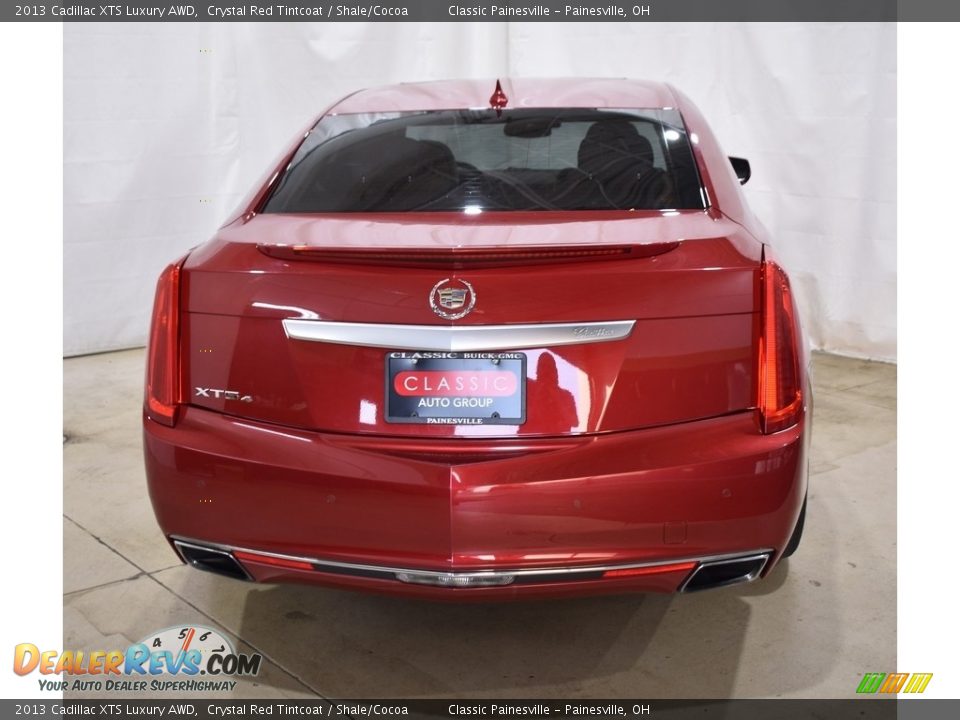 2013 Cadillac XTS Luxury AWD Crystal Red Tintcoat / Shale/Cocoa Photo #3