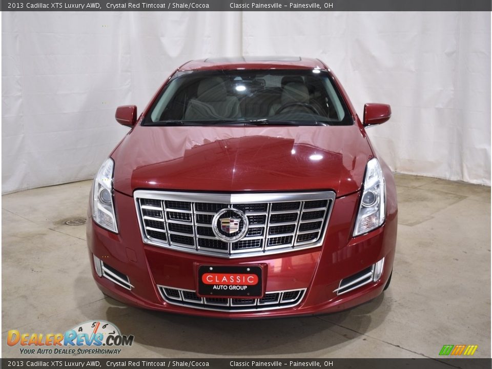 2013 Cadillac XTS Luxury AWD Crystal Red Tintcoat / Shale/Cocoa Photo #4