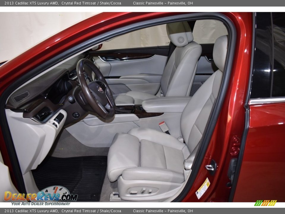 2013 Cadillac XTS Luxury AWD Crystal Red Tintcoat / Shale/Cocoa Photo #8