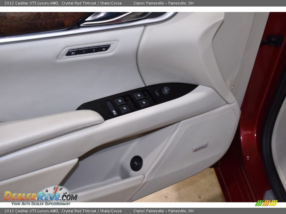 2013 Cadillac XTS Luxury AWD Crystal Red Tintcoat / Shale/Cocoa Photo #11