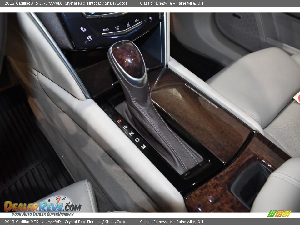 2013 Cadillac XTS Luxury AWD Crystal Red Tintcoat / Shale/Cocoa Photo #16
