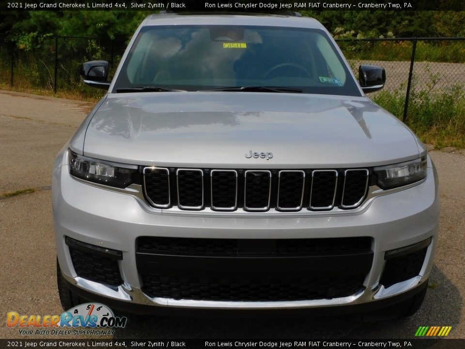 2021 Jeep Grand Cherokee L Limited 4x4 Silver Zynith / Black Photo #2