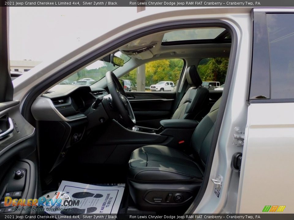 2021 Jeep Grand Cherokee L Limited 4x4 Silver Zynith / Black Photo #11