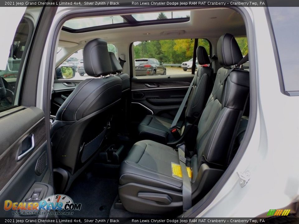 2021 Jeep Grand Cherokee L Limited 4x4 Silver Zynith / Black Photo #12