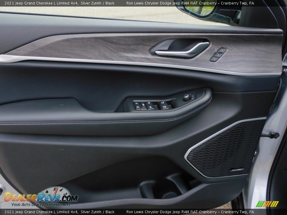 2021 Jeep Grand Cherokee L Limited 4x4 Silver Zynith / Black Photo #15