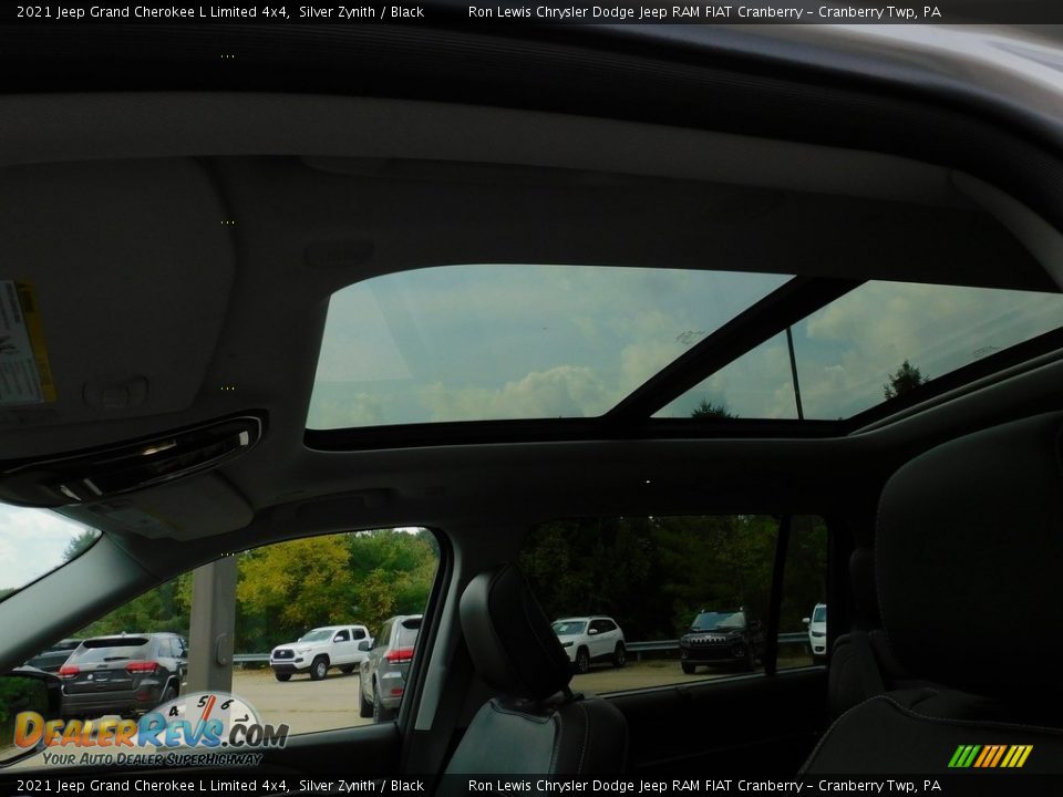 2021 Jeep Grand Cherokee L Limited 4x4 Silver Zynith / Black Photo #16