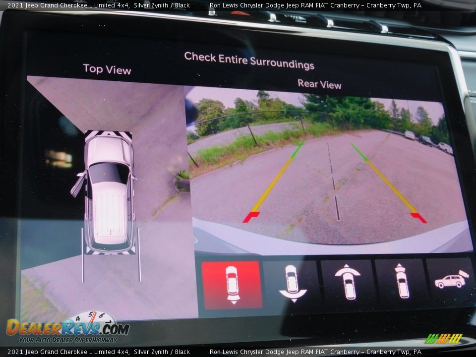 2021 Jeep Grand Cherokee L Limited 4x4 Silver Zynith / Black Photo #18