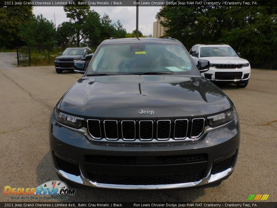2021 Jeep Grand Cherokee L Limited 4x4 Baltic Gray Metallic / Black Photo #2