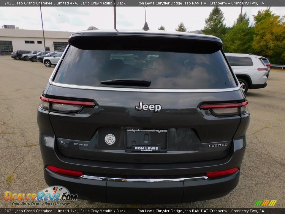 2021 Jeep Grand Cherokee L Limited 4x4 Baltic Gray Metallic / Black Photo #6