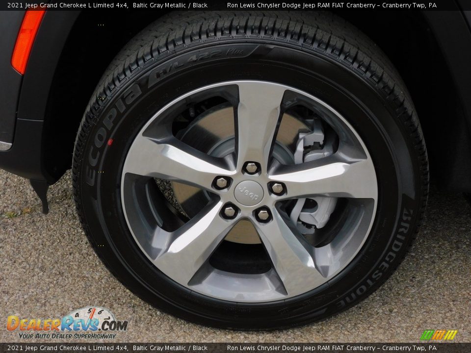 2021 Jeep Grand Cherokee L Limited 4x4 Baltic Gray Metallic / Black Photo #10