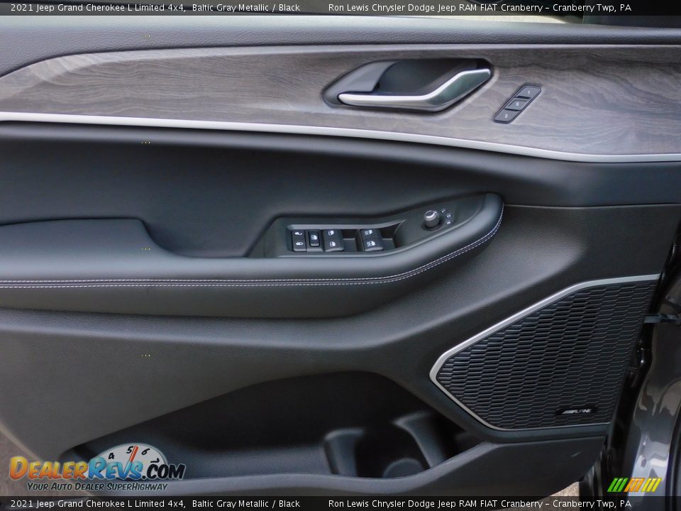 2021 Jeep Grand Cherokee L Limited 4x4 Baltic Gray Metallic / Black Photo #15