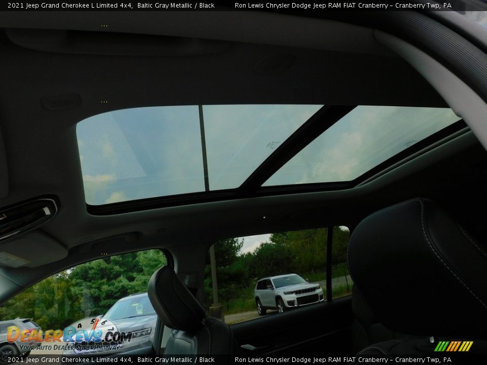 2021 Jeep Grand Cherokee L Limited 4x4 Baltic Gray Metallic / Black Photo #16
