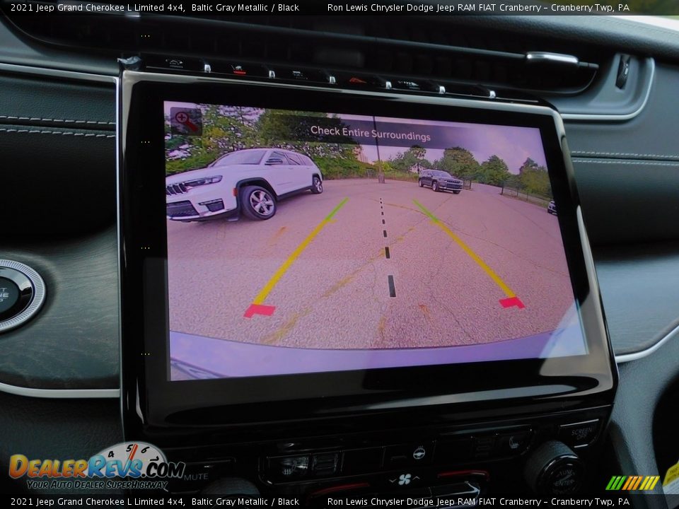 2021 Jeep Grand Cherokee L Limited 4x4 Baltic Gray Metallic / Black Photo #18