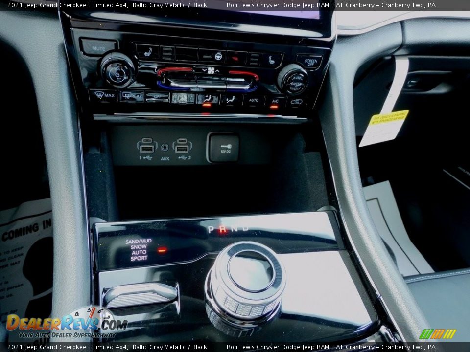 2021 Jeep Grand Cherokee L Limited 4x4 Baltic Gray Metallic / Black Photo #19