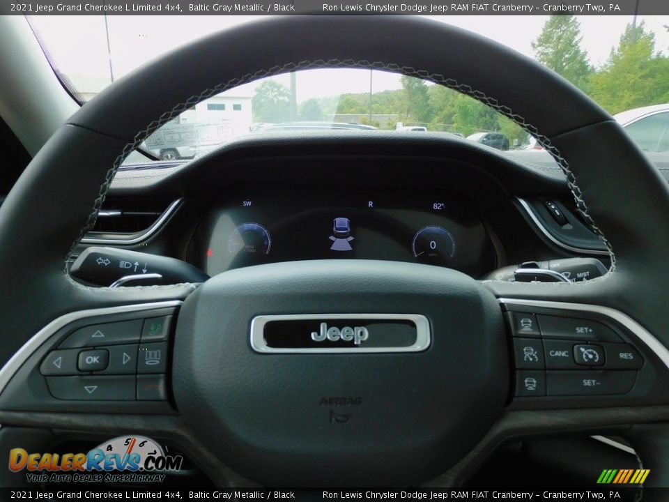 2021 Jeep Grand Cherokee L Limited 4x4 Baltic Gray Metallic / Black Photo #20