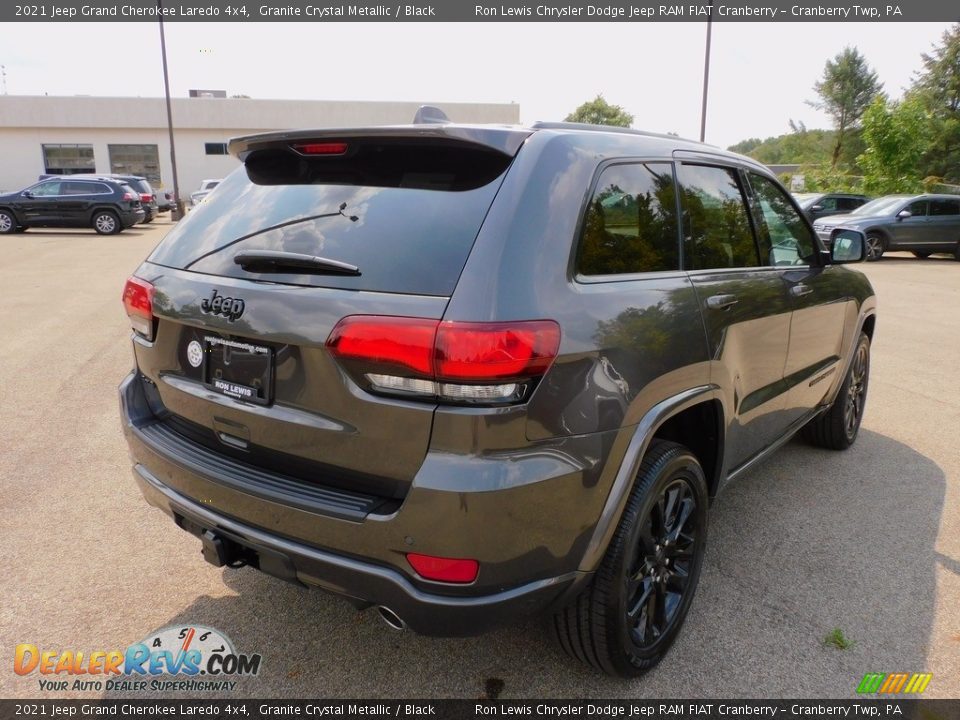 2021 Jeep Grand Cherokee Laredo 4x4 Granite Crystal Metallic / Black Photo #5