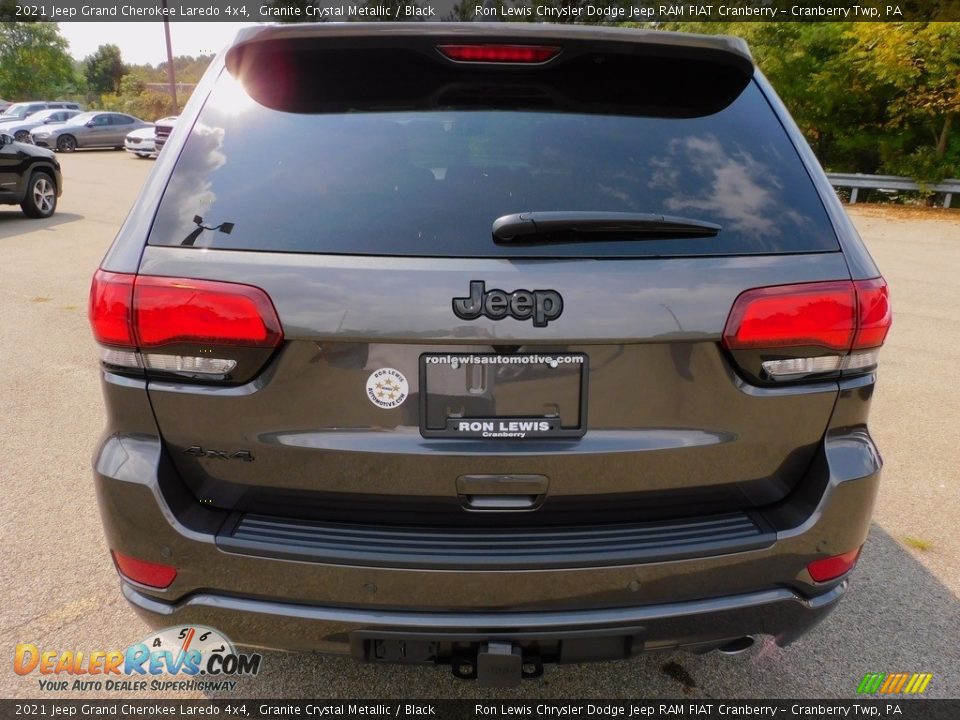 2021 Jeep Grand Cherokee Laredo 4x4 Granite Crystal Metallic / Black Photo #6