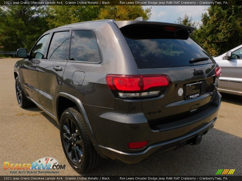 2021 Jeep Grand Cherokee Laredo 4x4 Granite Crystal Metallic / Black Photo #8