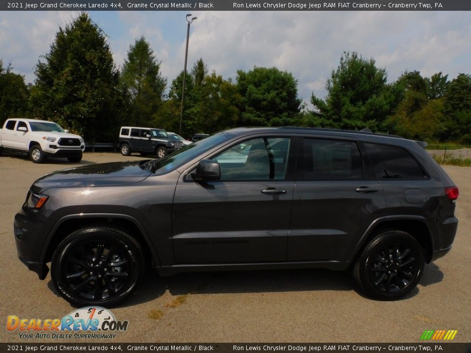 2021 Jeep Grand Cherokee Laredo 4x4 Granite Crystal Metallic / Black Photo #9