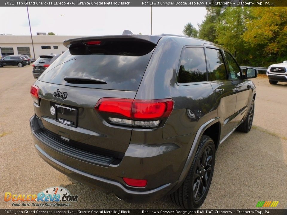 2021 Jeep Grand Cherokee Laredo 4x4 Granite Crystal Metallic / Black Photo #5