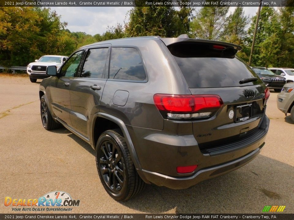 2021 Jeep Grand Cherokee Laredo 4x4 Granite Crystal Metallic / Black Photo #8