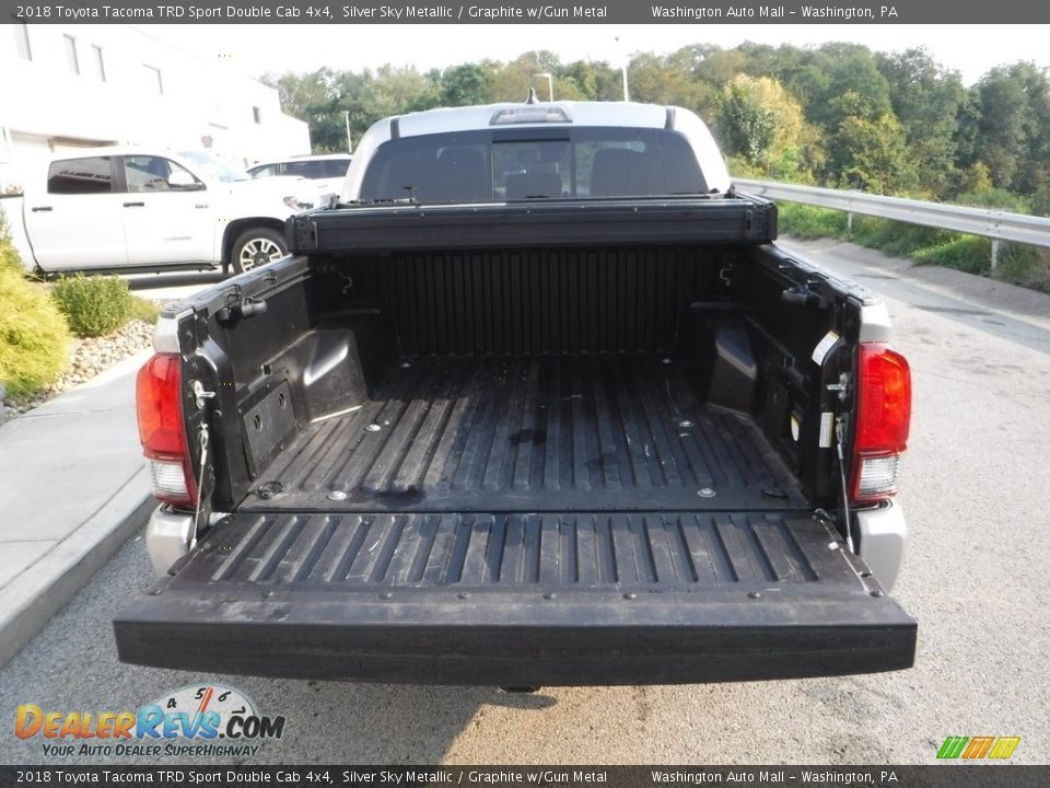 2018 Toyota Tacoma TRD Sport Double Cab 4x4 Silver Sky Metallic / Graphite w/Gun Metal Photo #21