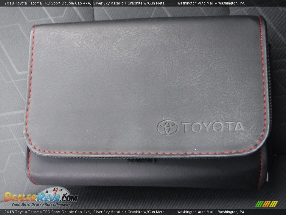 2018 Toyota Tacoma TRD Sport Double Cab 4x4 Silver Sky Metallic / Graphite w/Gun Metal Photo #35
