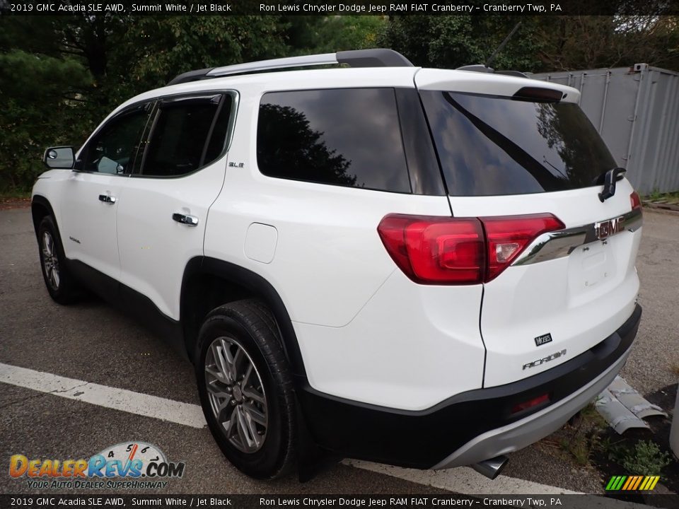 2019 GMC Acadia SLE AWD Summit White / Jet Black Photo #3