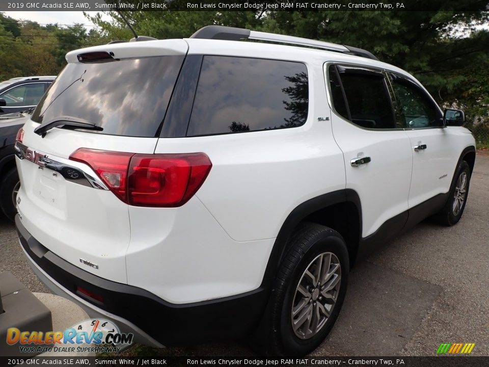 2019 GMC Acadia SLE AWD Summit White / Jet Black Photo #4