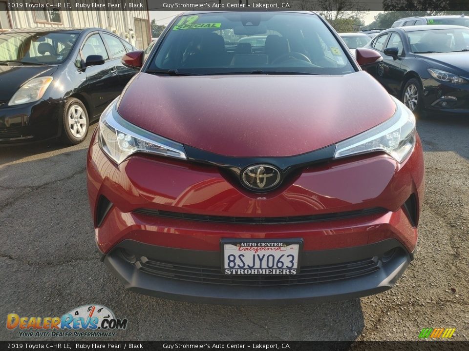 2019 Toyota C-HR LE Ruby Flare Pearl / Black Photo #2